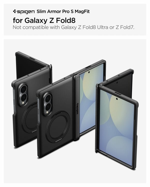 Spigen Slim Armor Pro S MagSafe black - Samsung Galaxy Z Fold8
