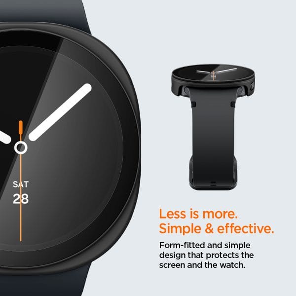 Spigen Thin Fit 360 black - Samsung Galaxy Watch 9/8 44mm