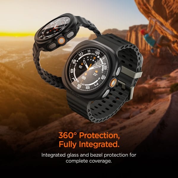 Spigen Thin Fit 360 black - Samsung Galaxy Watch Ultra 2 47mm