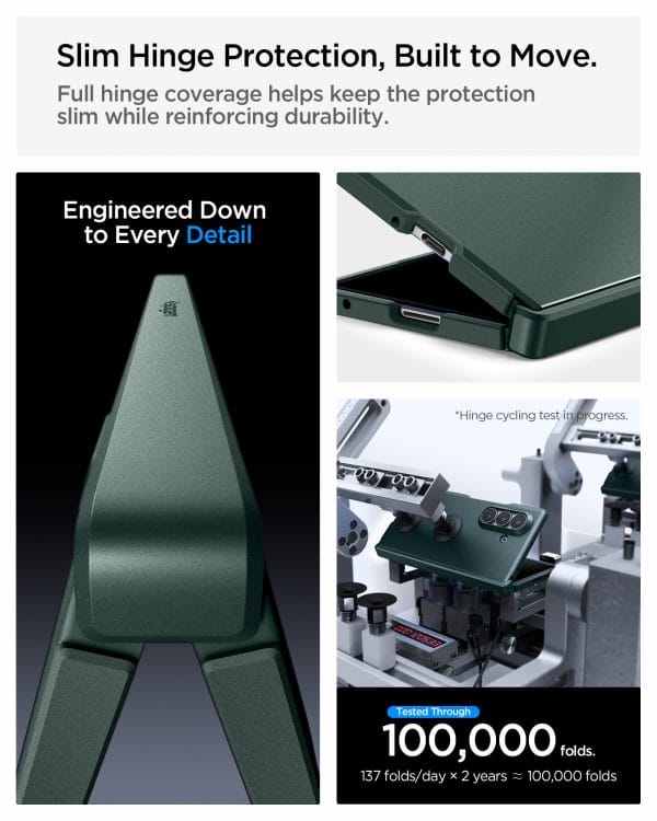 Spigen Tough Armor Pro MagSafe abyss green - Samsung Galaxy Z Fold8 Ultra