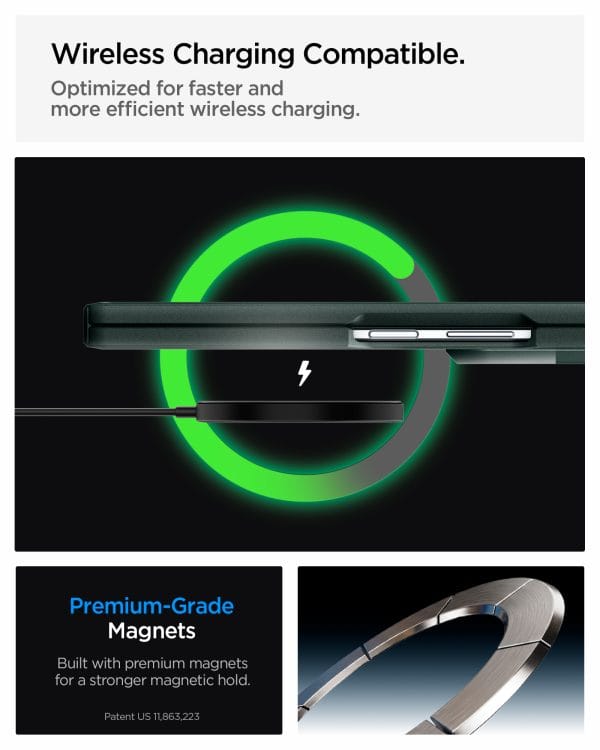 Spigen Tough Armor Pro MagSafe abyss green - Samsung Galaxy Z Fold8 Ultra