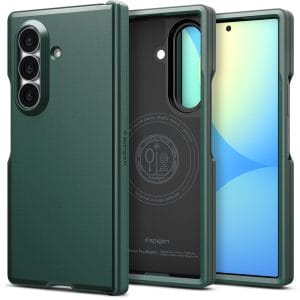Θήκη Samsung Galaxy Z Fold 8 Ultra Spigen Tough Armor Pro MagSafe Abyss Green ACS11851