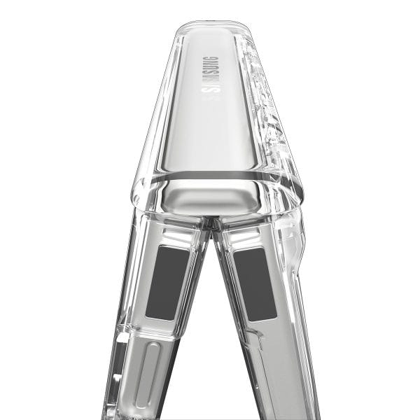Spigen Ultra Hybrid Pro MagSafe clear white - Samsung Galaxy Z Flip8