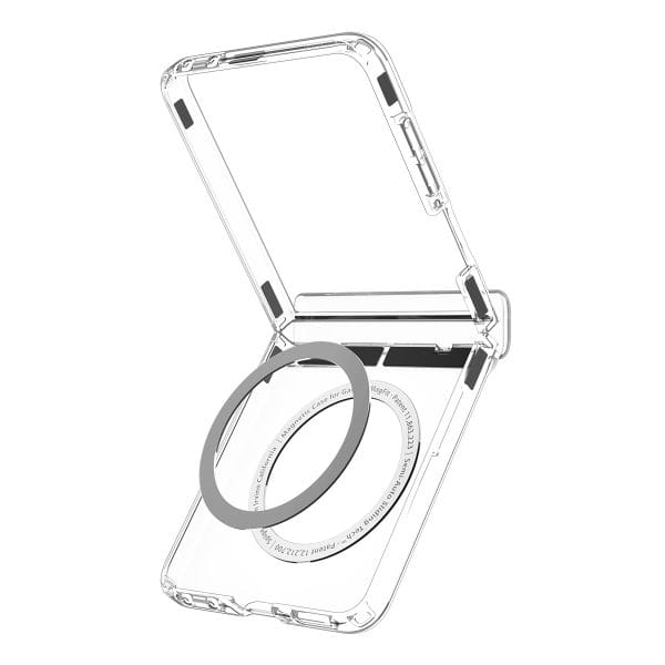 Spigen Ultra Hybrid Pro MagSafe clear white - Samsung Galaxy Z Flip8