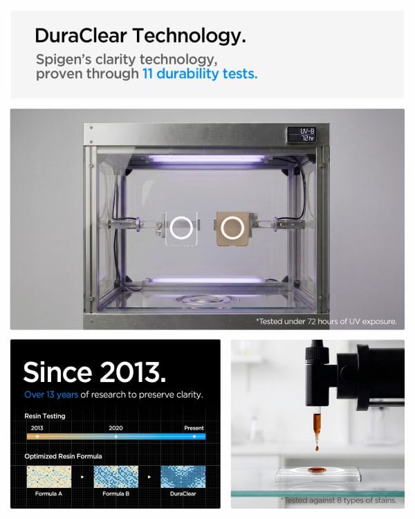 Spigen Ultra Hybrid Pro MagSafe clear white - Samsung Galaxy Z Flip8