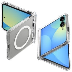 Θήκη Samsung Galaxy Z Flip 8 Spigen Ultra Hybrid Pro MagSafe Clear White ACS11524