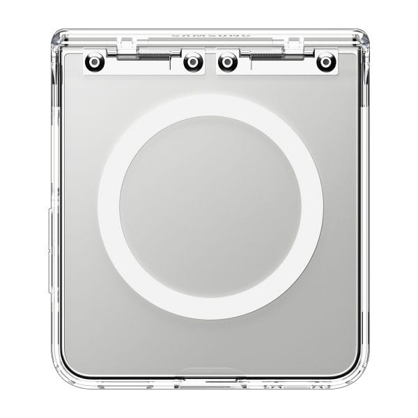 Spigen Ultra Hybrid Pro MagSafe clear white - Samsung Galaxy Z Flip8