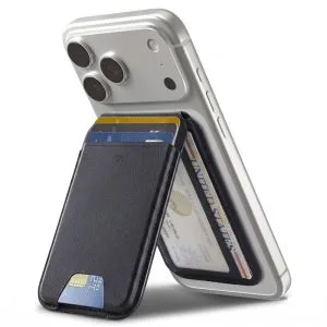 Μαγνητικό πορτοφόλι MagSafe ESR Classic RFID Wallet Stand 5 καρτών Black