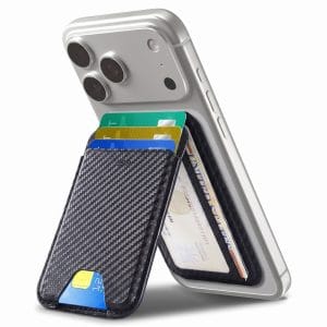 Μαγνητικό πορτοφόλι MagSafe ESR Classic RFID Wallet Stand 5 καρτών Carbon Fiber Black