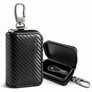 Θήκη κλειδιών αυτοκινήτου Tech-Protect KLR300 RFID Signal Blocker Carbon