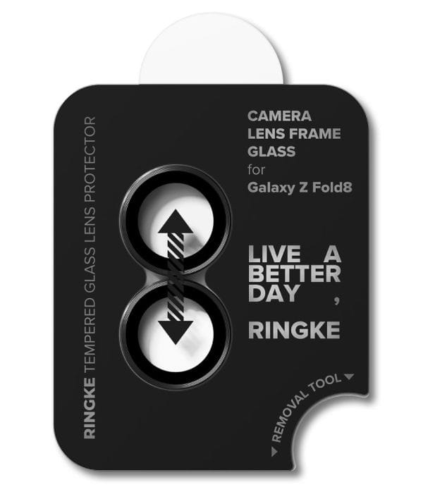 Προστασία Κάμερας Samsung Galaxy Z Fold 8 Ringke Camera Frame 2-Pack Black - Image 4