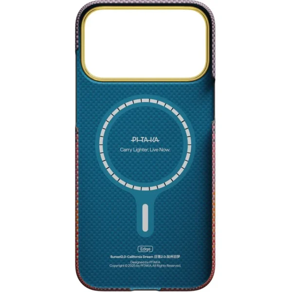 Θήκη iPhone 17 Pro Max Pitaka Edge Case MagSafe California Dream Sunset 2.0 #2 - Image 4