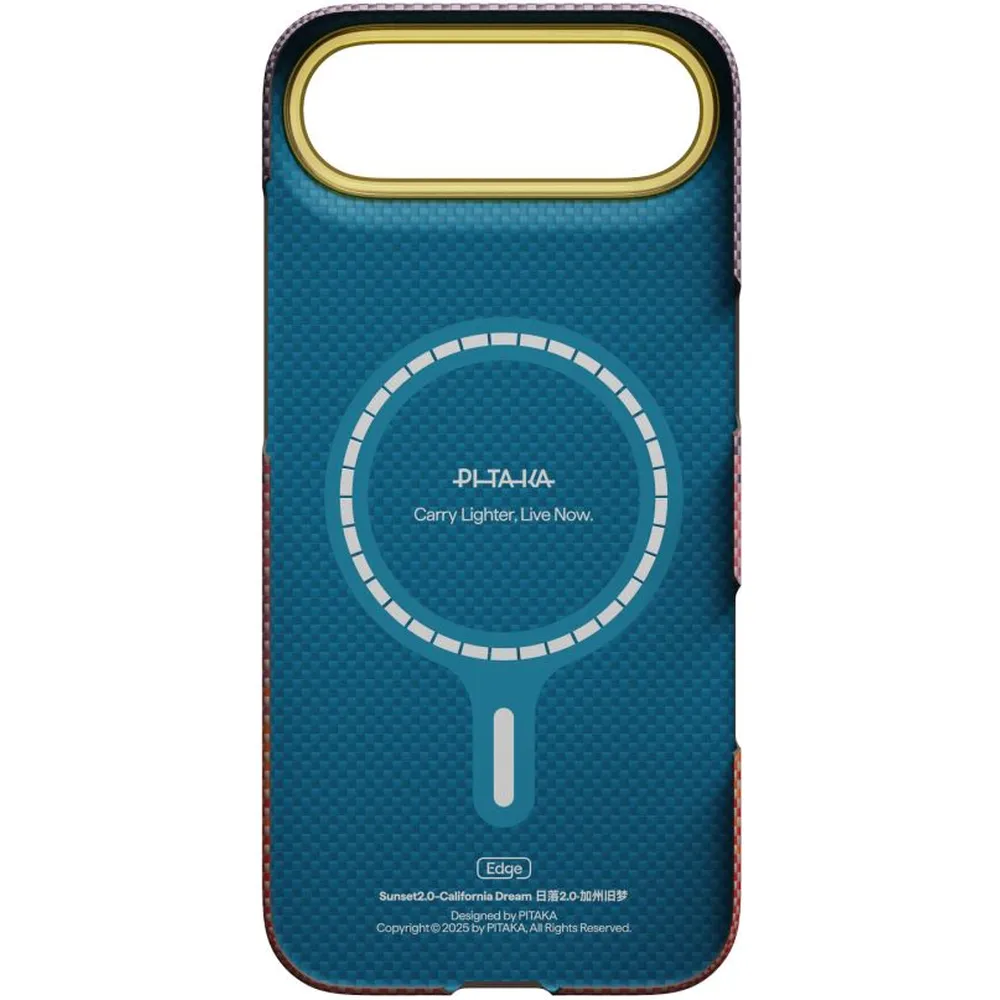 Θήκη iPhone Air Pitaka Edge Case MagSafe California Dream Sunset 2.0 #2 - Image 3