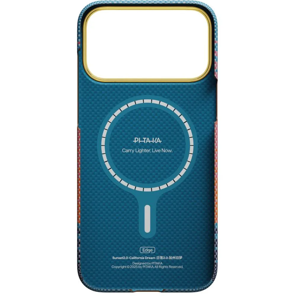 Θήκη iPhone 17 Pro Max Pitaka Edge Case MagSafe California Dream Sunset 2.0 #4 - Image 3