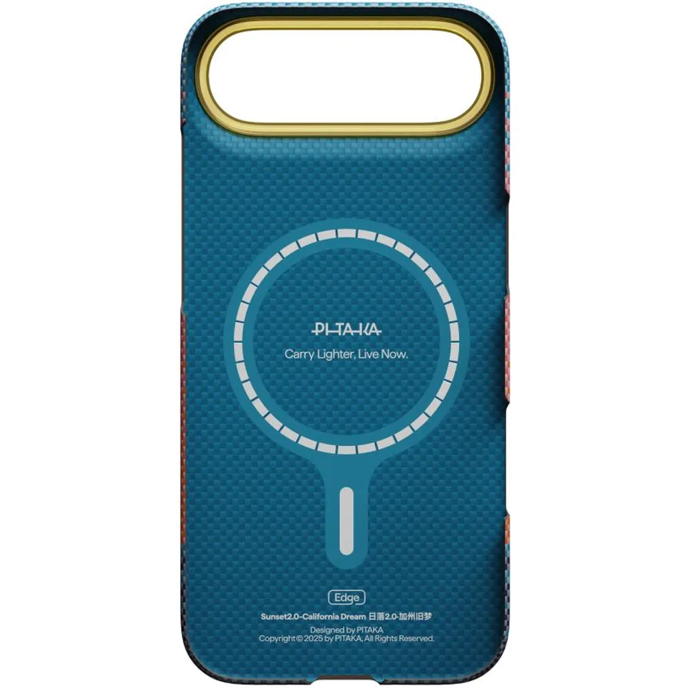 Θήκη iPhone Air Pitaka Edge Case MagSafe California Dream Sunset 2.0 #4 - Image 3