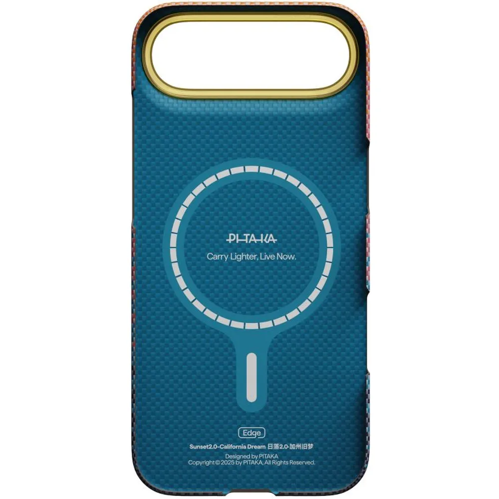 Θήκη iPhone Air Pitaka Edge Case MagSafe California Dream Sunset 2.0 #5 - Image 3