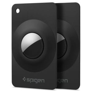Θήκη κάρτα Apple AirTag 1 2 Spigen AirFit 2 2-Pack Black ACS11199