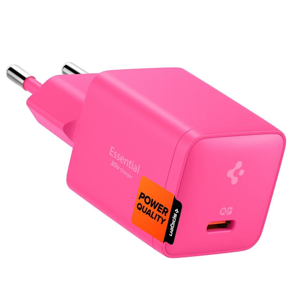 Φορτιστής Τοίχου Spigen Essential EE301EU-GAN 30W USB-C Pink ACH10449