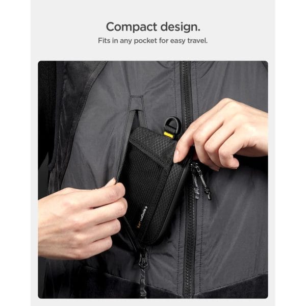 Πορτοφόλι Καρτών RFID Blocking Spigen LF300 Soft Black (AFA11229) - Image 6