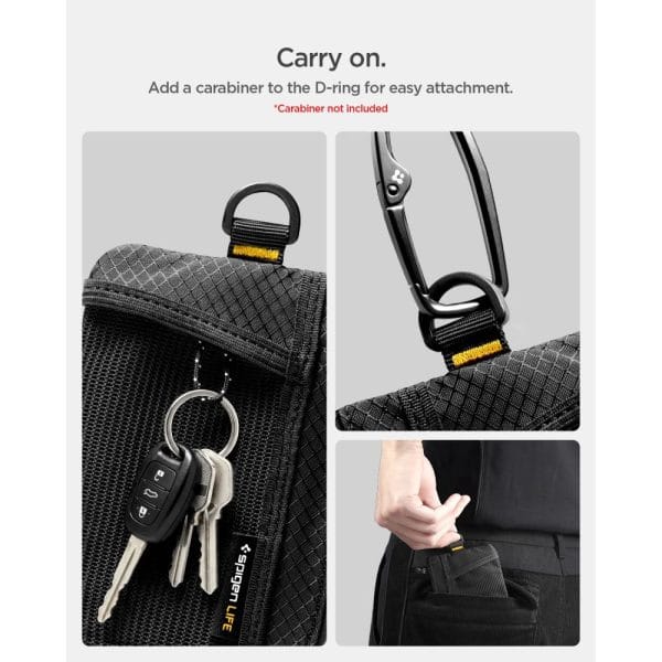 Πορτοφόλι Καρτών RFID Blocking Spigen LF300 Soft Black (AFA11229) - Image 10