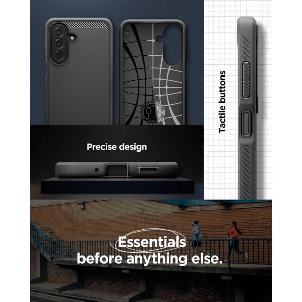 Θήκη Samsung Galaxy A27 5G Spigen Rugged Armor Matte Black (ACS11312) - Image 11