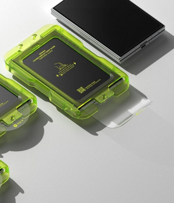 Τζάμι Προστασίας Εξωτερικής Οθόνης Samsung Galaxy Z Fold 8 Ringke Cover Display Pro Easy Slide 2-Pack Clear - Image 4