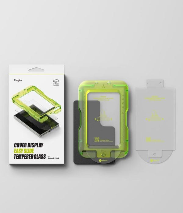 Τζάμι Προστασίας Εξωτερικής Οθόνης Samsung Galaxy Z Fold 8 Ringke Cover Display Pro Easy Slide 2-Pack Clear - Image 7