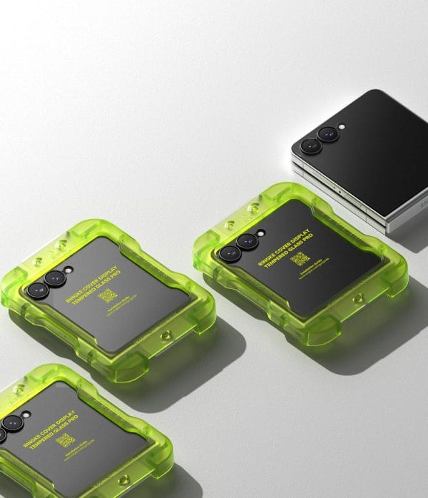 Τζάμι Προστασίας Εξωτερικής Οθόνης Samsung Galaxy Z Flip 8 Ringke Cover Display Pro 2-Pack Clear - Image 5