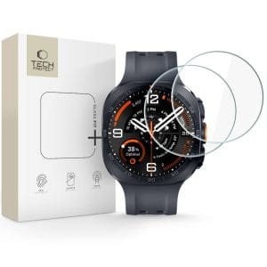 Τζάμια προστασίας Samsung Galaxy Watch Ultra 2 47mm Tech-Protect Glass Fit+ 2-Pack Clear