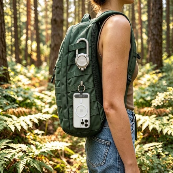 Αντικλεπτικό Λουράκι Κινητού Tech-Protect ATH02 UrbanLoop με Συρματόσχοινο 99cm Silver - Image 6
