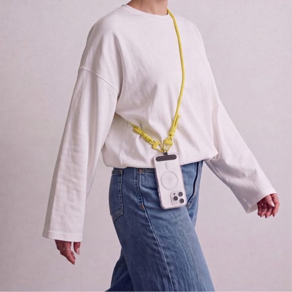 Λουράκι Κινητού Crossbody Tech-Protect C5SD Rope Canary Yellow - Image 5