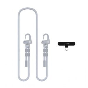 Λουράκι Κινητού Crossbody Tech-Protect C5SD Rope Crayon Grey
