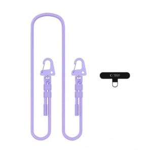Λουράκι Κινητού Crossbody Tech-Protect C5SD Rope Lavender