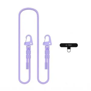 Λουράκι Κινητού Crossbody Tech-Protect C5SD Rope Lavender