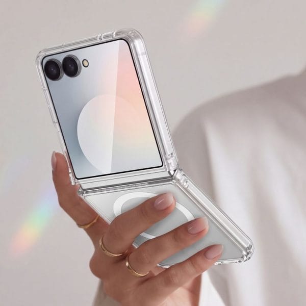 Θήκη Samsung Galaxy Z Flip 8 Tech-Protect FlexAir Hybrid MagSafe Clear - Image 4