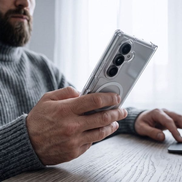 Θήκη Samsung Galaxy Z Fold 8 Ultra Tech-Protect FlexAir Hybrid MagSafe Clear - Image 5