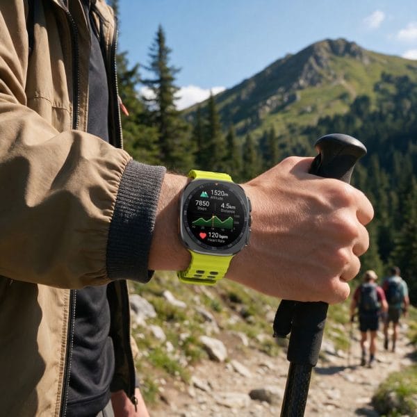 Λουράκι Samsung Galaxy Watch Ultra 1 / 2 47mm Tech-Protect Iconband Pro Lime / Black - Image 6