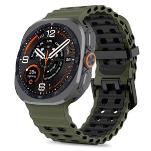 Λουράκι Samsung Galaxy Watch Ultra 1 2 47mm Tech-Protect Iconband Pro Military Green Black