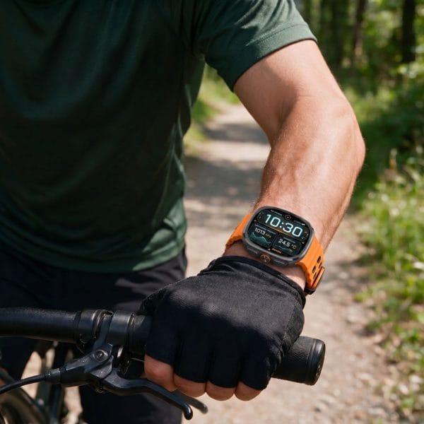 Λουράκι Samsung Galaxy Watch Ultra 1 / 2 47mm Tech-Protect Iconband Pro Orange / Black - Image 4
