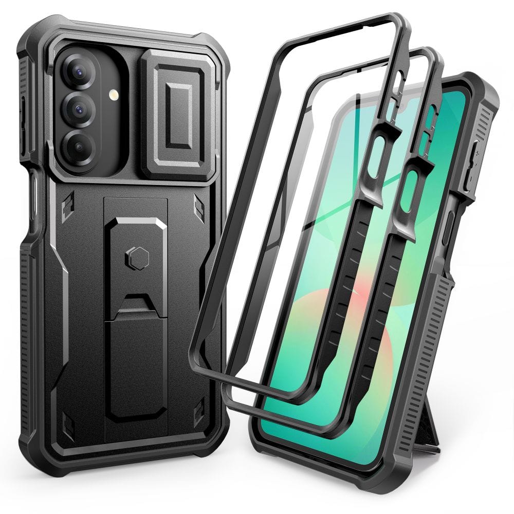 Θήκη Samsung Galaxy A27 5G Tech-Protect Kevlar Cam+ 2-Set Μαύρη - Image 2