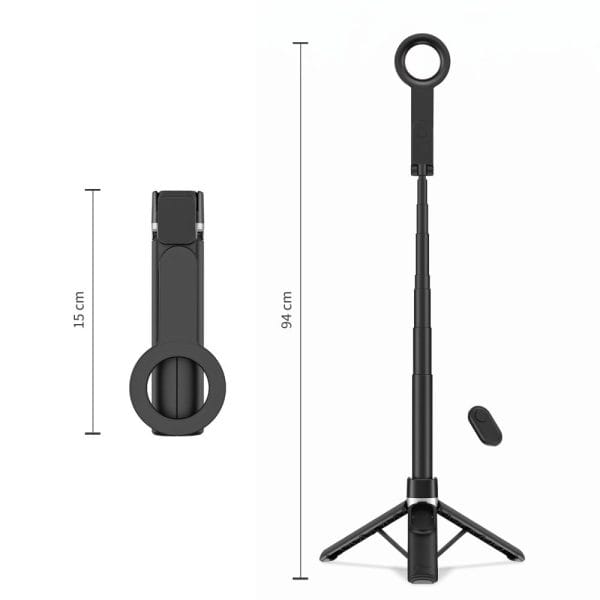 Selfie Stick & Τρίποδο Κινητού Tech-Protect L11S MagSafe Bluetooth Black - Image 7