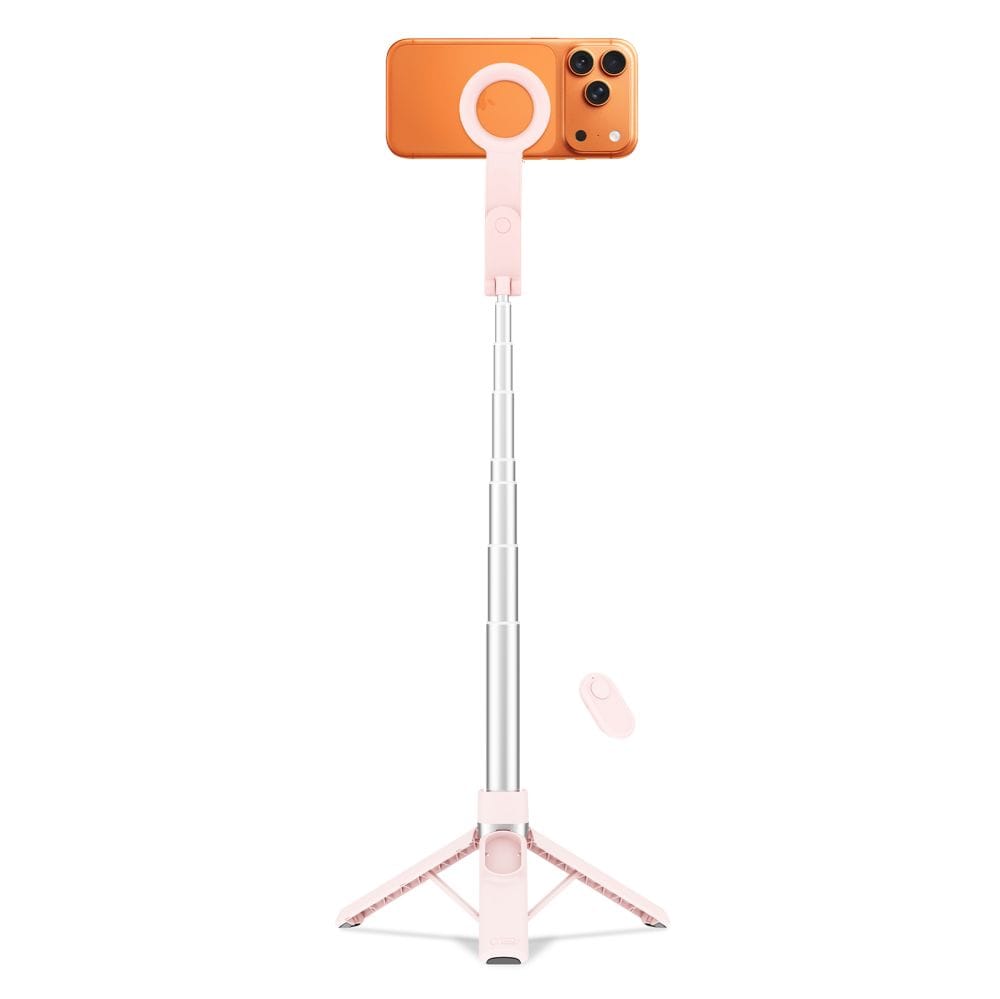 Selfie Stick & Τρίποδο Κινητού Tech-Protect L11S MagSafe Bluetooth Ροζ - Image 2