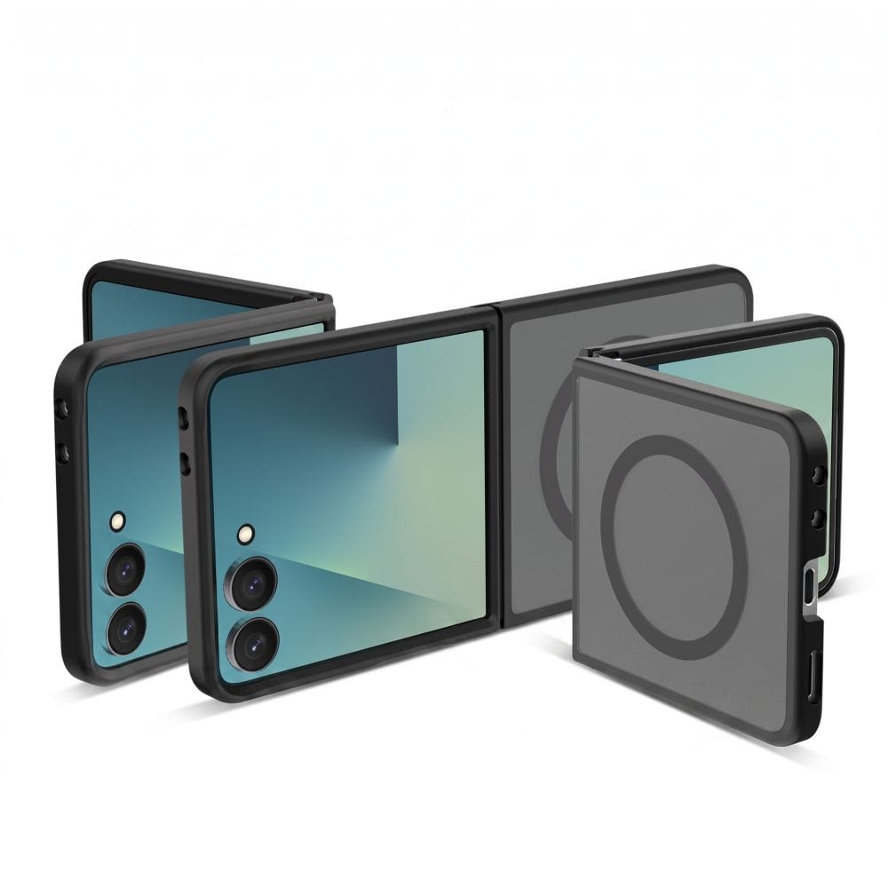 Θήκη Samsung Galaxy Z Flip 8 Tech-Protect Magmat MagSafe Matte Black - Image 3