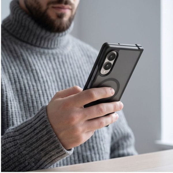 Θήκη Samsung Galaxy Z Fold 7 / 8 Ultra Tech-Protect MagMat MagSafe Matte Black - Image 5