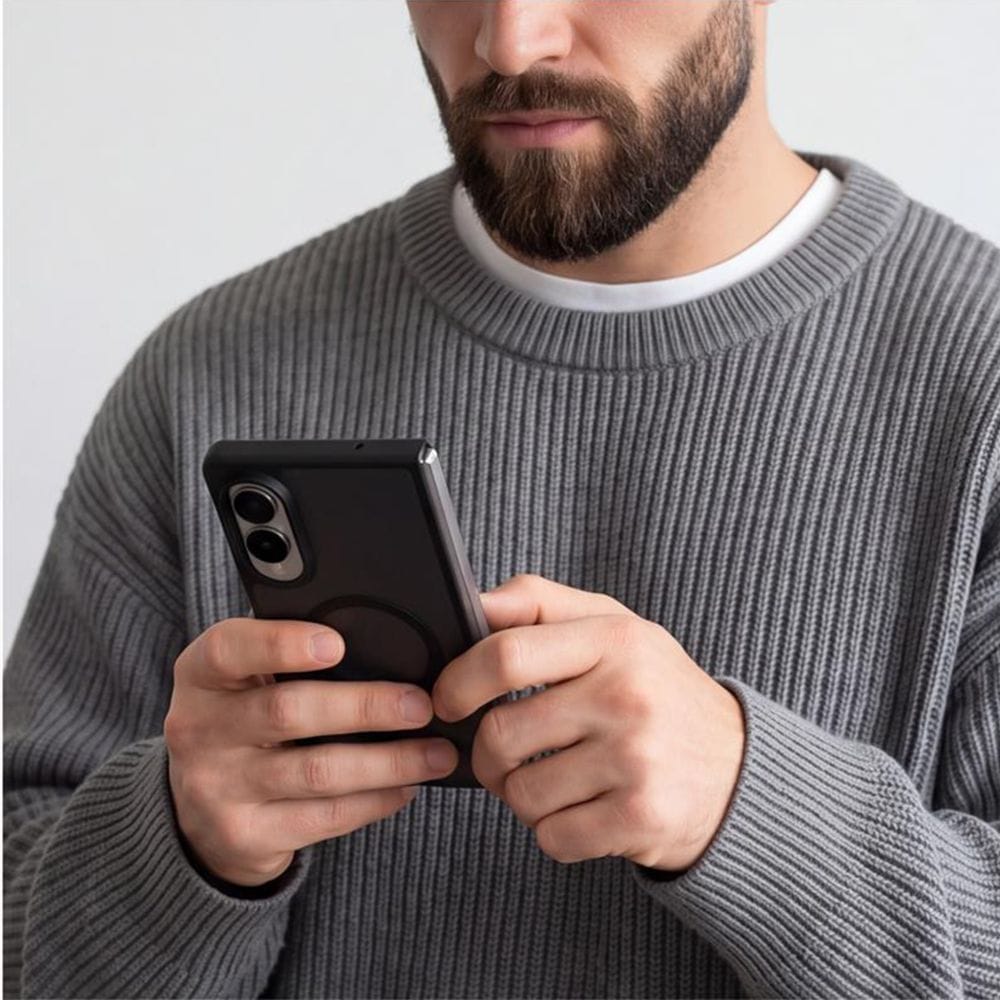Θήκη Samsung Galaxy Z Fold 8 Tech-Protect MagMat MagSafe Matte Black - Image 3