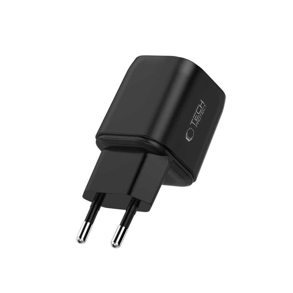 Φορτιστής Τοίχου GaN Tech-Protect NCA100W-GaN-AVS 100W 2x USB-C + USB-A Black - Image 3