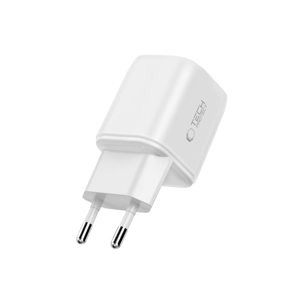 Φορτιστής Τοίχου GaN Tech-Protect NCA100W-GaN-AVS 100W 2x USB-C + USB-A White - Image 3