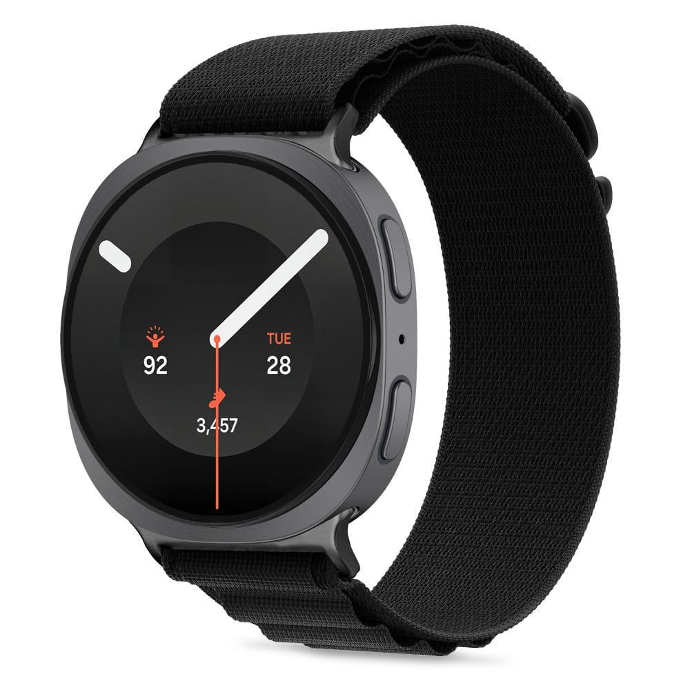 Λουράκι Samsung Galaxy Watch 8 / 9 / Classic 40 / 44 / 46mm Tech-Protect Nylon Pro Black - Image 2