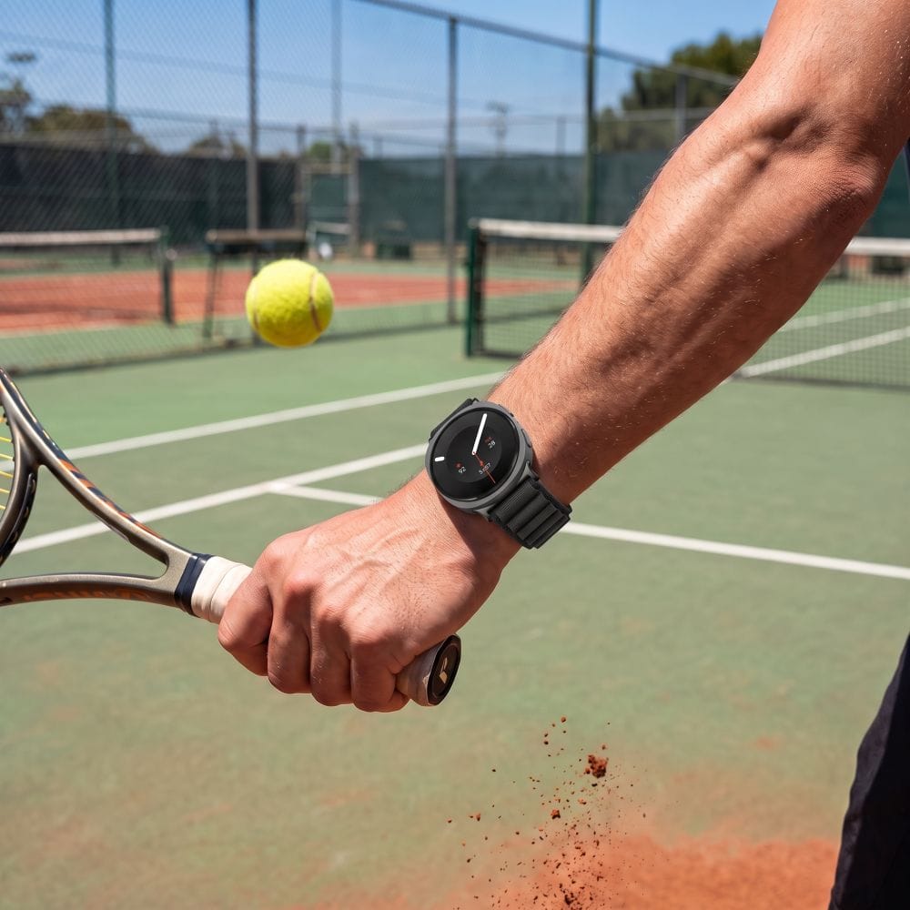 Λουράκι Samsung Galaxy Watch 8 / 9 / Classic 40 / 44 / 46mm Tech-Protect Nylon Pro Black - Image 3