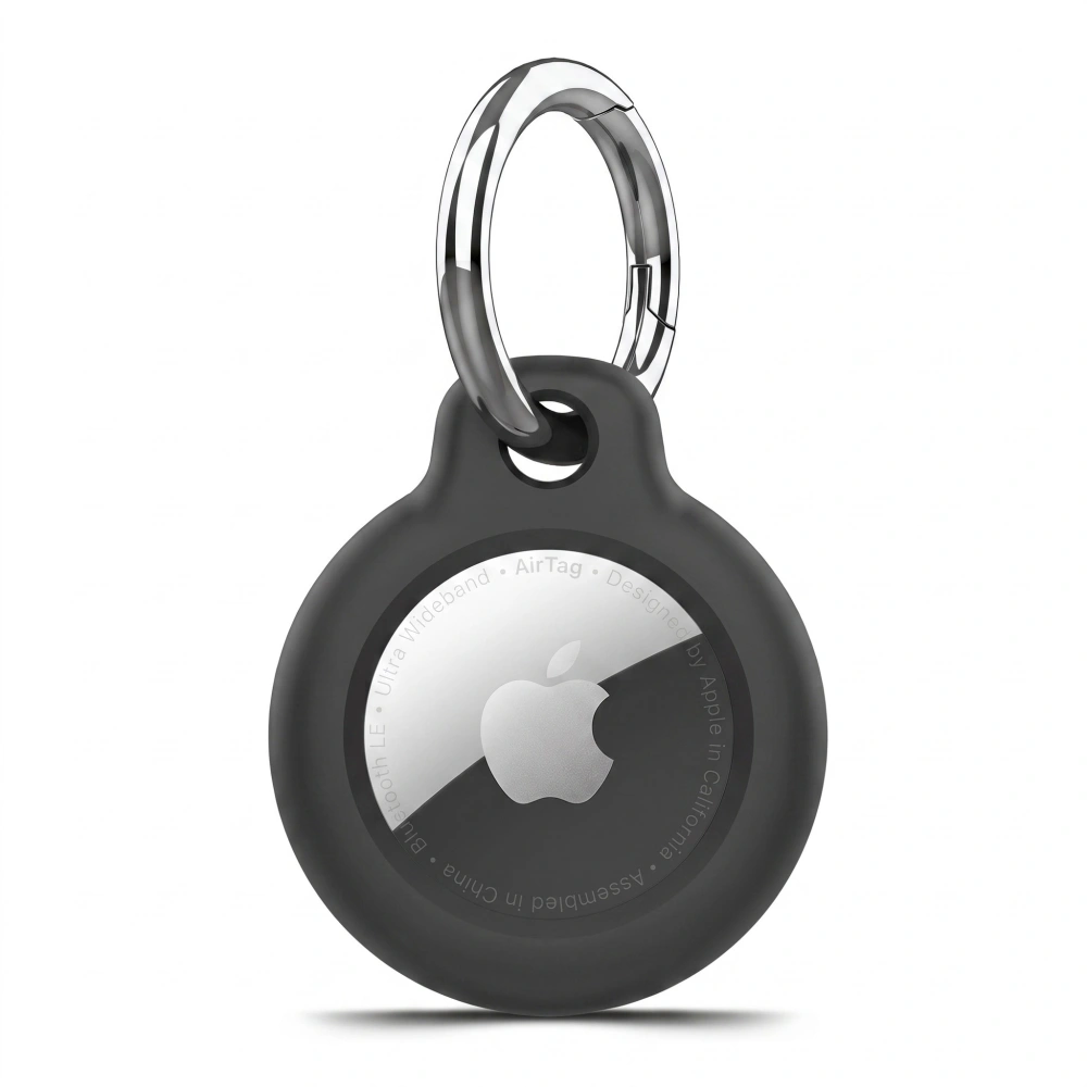 Θήκη Μπρελόκ Apple AirTag 1 / 2 Tech-Protect Rough Μαύρο